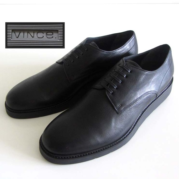 Vince | Shoes | New Vince Proctor Black Plain Toe Derby 